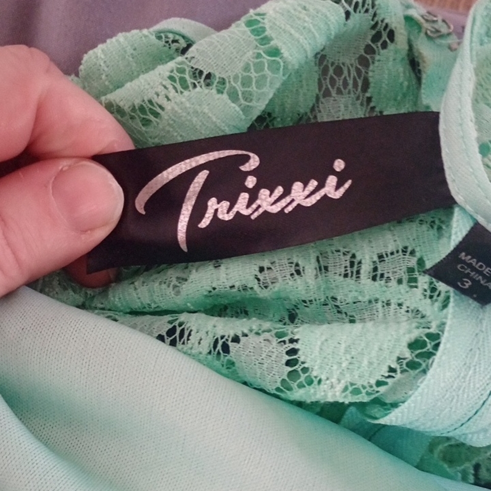 Trixie dress size 3 mint green